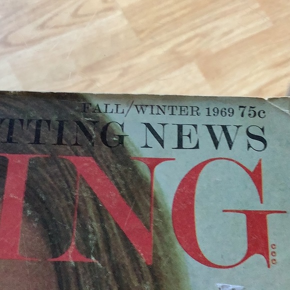 1969 knitting vogue magazine in excellent condition - Picture 1 of 7